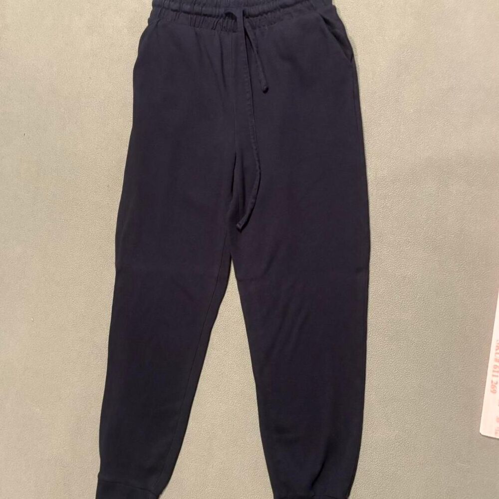 Zenana Men's Navy and Black Joggers-tracksuits